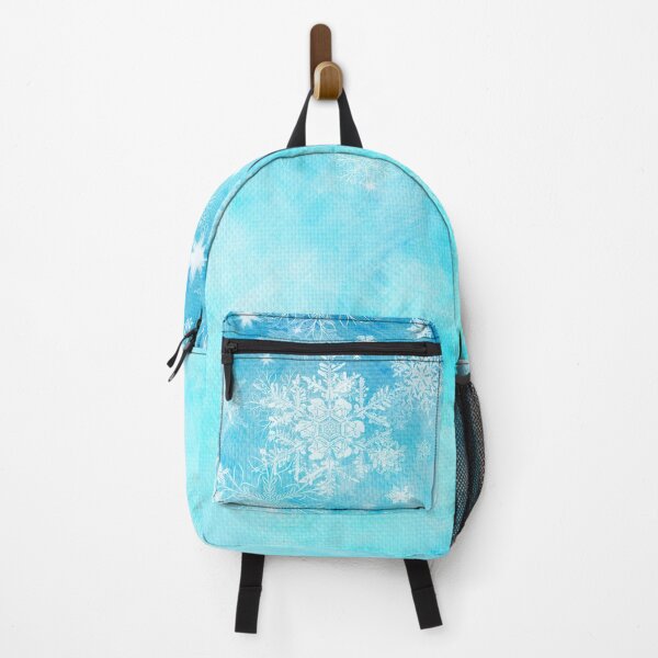 Item preview, Blue Watercolor Snowflake Glow designed and sold by GraffiTimi.