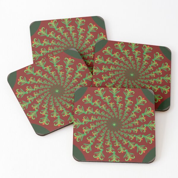 Item preview, Warm Earth Pulse Mandala designed and sold by OIL Pattern Design .