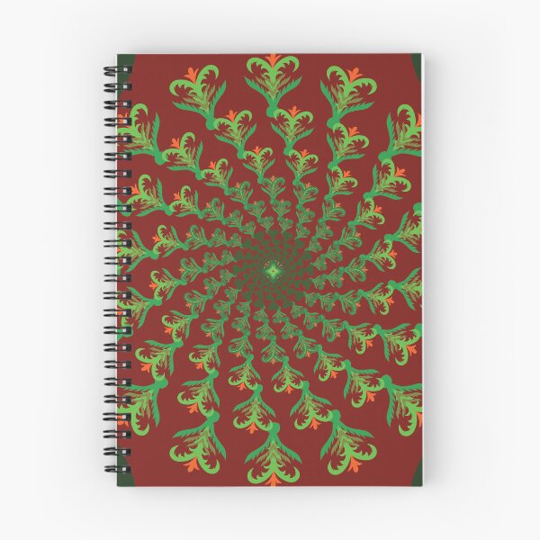 Item preview, Warm Earth Pulse Mandala designed and sold by OIL Pattern Design .