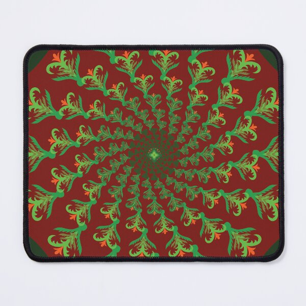 Item preview, Warm Earth Pulse Mandala designed and sold by OIL Pattern Design .