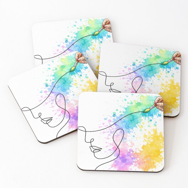 Item preview, artist in colours designed and sold by PourtionOfArt.