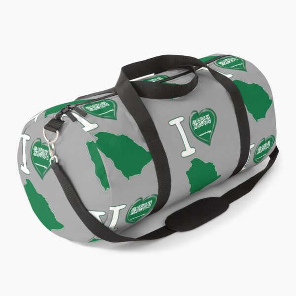Item preview, I Love Saudi Arabia - KSA Kingdom Flag Heart Map designed and sold by mashmosh.
