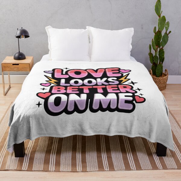 Item preview, Love Looks Better On Me. Cute Self Love Aesthetic Quote Design designed and sold by Aarvya Fashion Club ( A.F.C ).