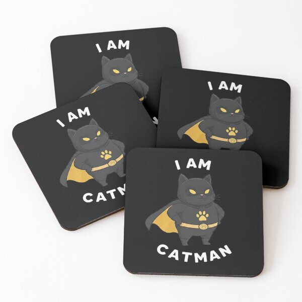 Item preview, I Am Catman – Cute Superhero Cat Design designed and sold by TinyJoy Studio.