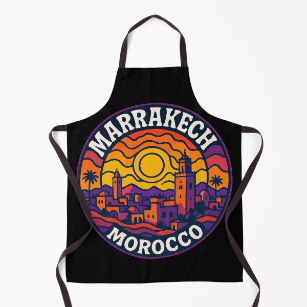 Item preview, Marrakech Morocco Trippy Travel designed and sold by TomFrontierArt.