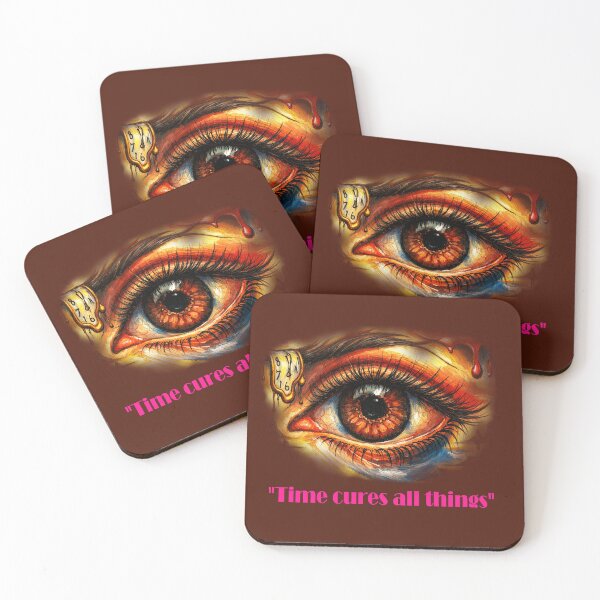 Item preview, Time cures all things. Surreal eye art designed and sold by Natart1004.