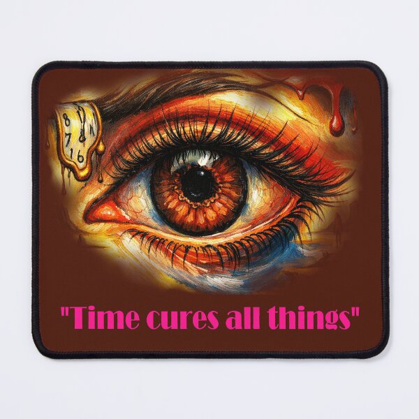 Item preview, Time cures all things. Surreal eye art designed and sold by Natart1004.