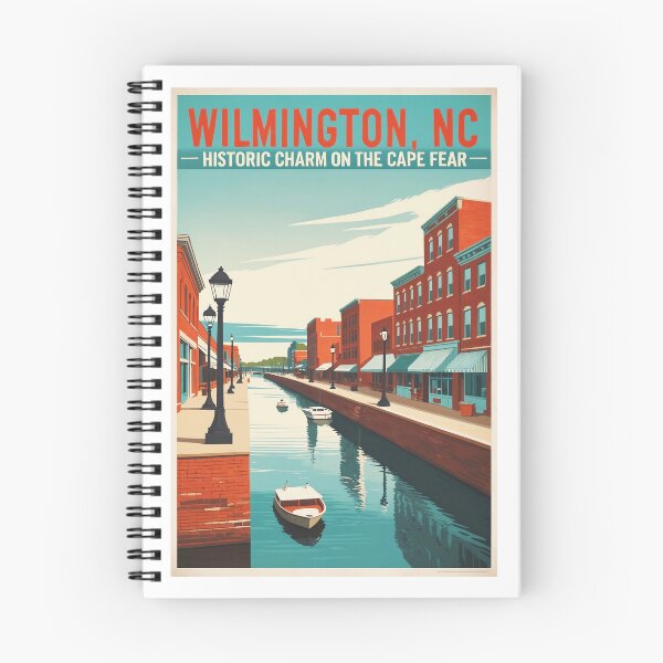 Item preview, Wilmington NC – Retro Travel Art designed and sold by bobparduephoto.