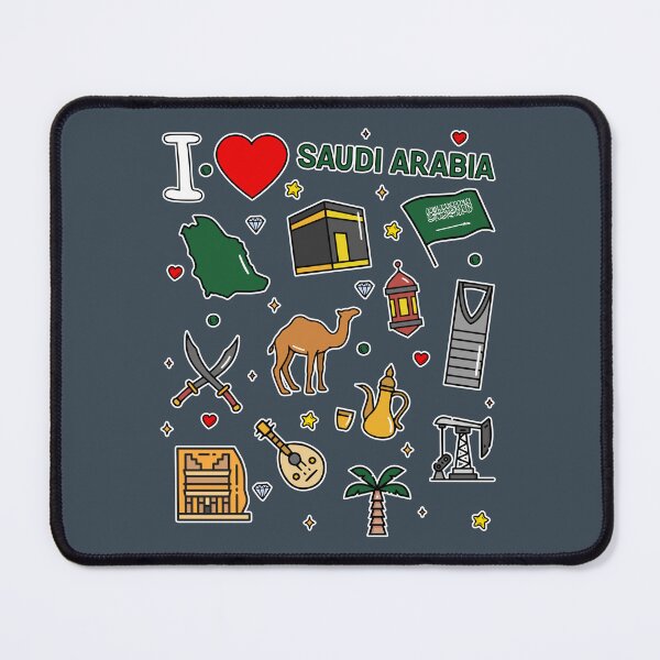 Item preview, Saudi Arabia Cultural Heritage & Landmarks Sticker Pack Art designed and sold by mashmosh.