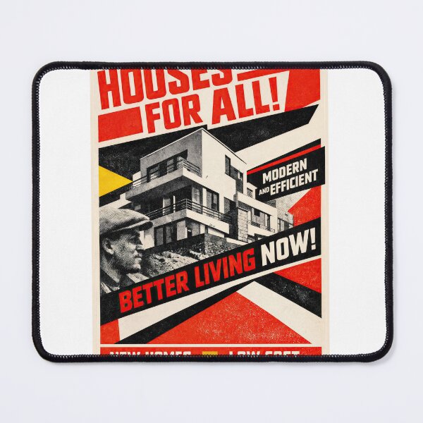 Item preview, Houses for All Modern and Efficient designed and sold by ForeverPrintsOK.