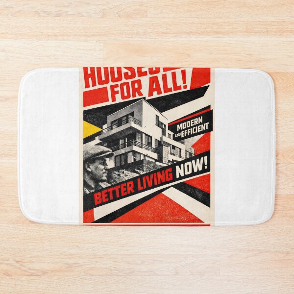 Item preview, Houses for All Modern and Efficient designed and sold by ForeverPrintsOK.