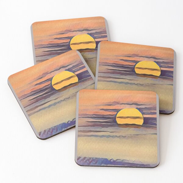 Item preview, Peach Sky at Sunset designed and sold by oh-bi-me.