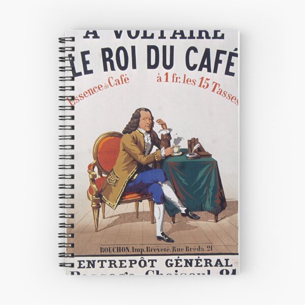 Item preview, Voltaire Coffee Advertisement Poster (1856) designed and sold by 19th Century in Color.