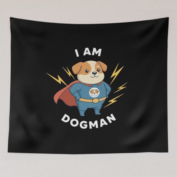 Item preview, I Am Dogman – Cute Superhero Dog Design designed and sold by TinyJoy Studio.