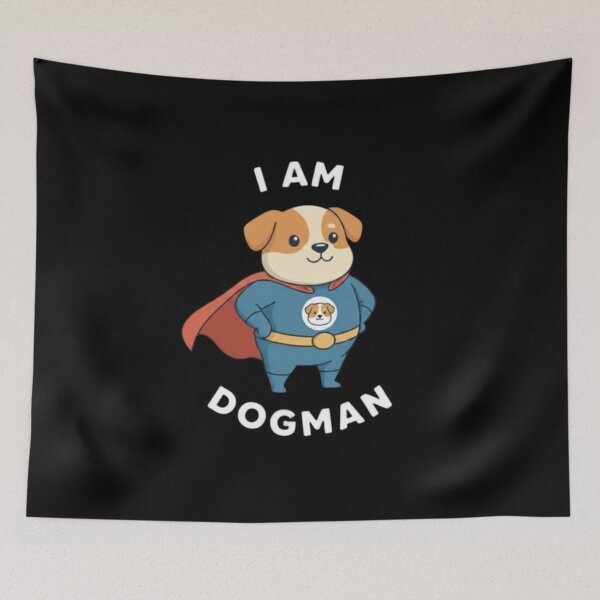 Item preview, I Am Dogman – Cute Superhero Dog Design designed and sold by TinyJoy Studio.