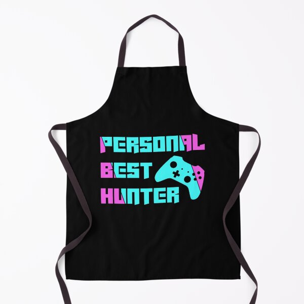 Item preview, Personal Best Hunter – Neon Gamer Controller Motivation Design designed and sold by PHRASEandSTYLE.