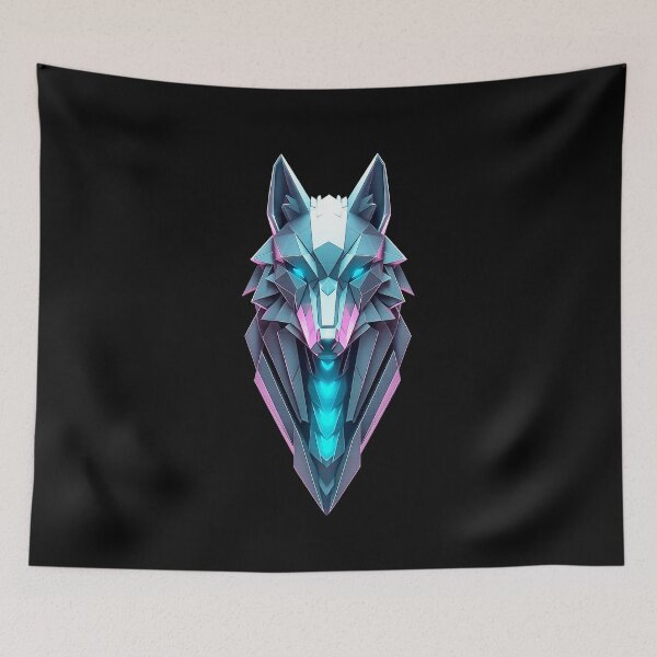 Item preview, FUTURISTIC TOTEM WOLF designed and sold by RICK-TURNER.