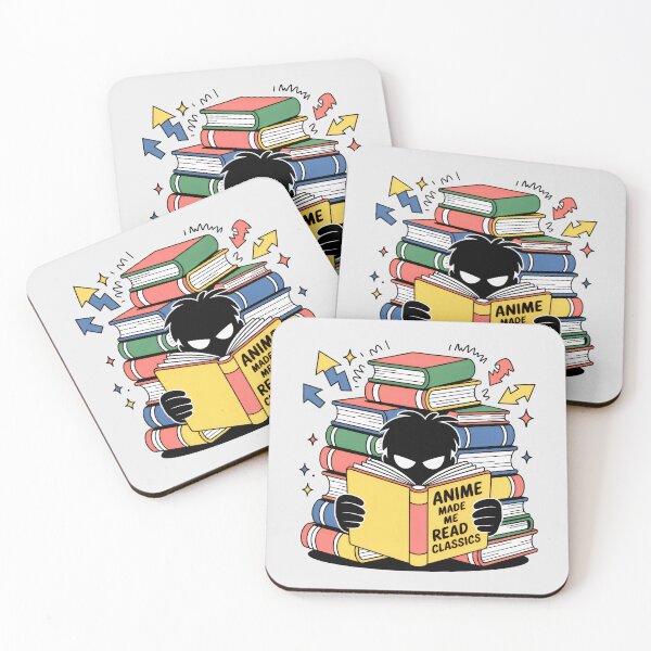 Item preview, Anime Made Me Read Classics Funny Literature Student and Otaku Art designed and sold by SplashTastic.