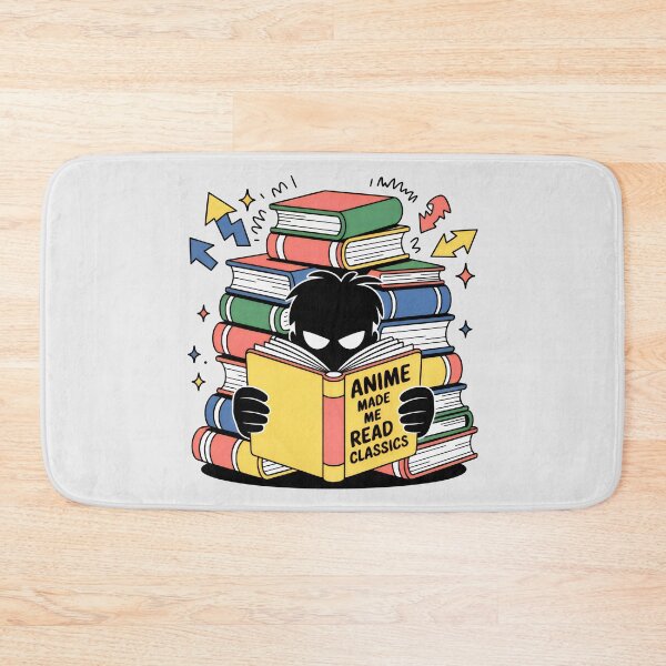 Item preview, Anime Made Me Read Classics Funny Literature Student and Otaku Art designed and sold by SplashTastic.
