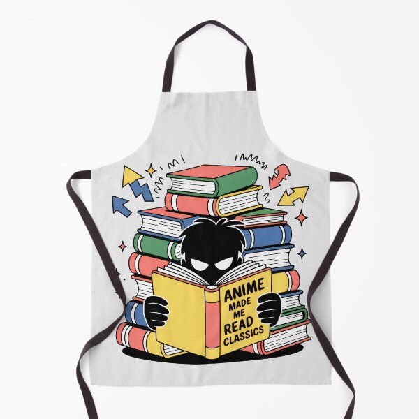 Item preview, Anime Made Me Read Classics Funny Literature Student and Otaku Art designed and sold by SplashTastic.