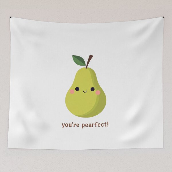 Item preview, You’re Pearfect! Sticker designed and sold by TinyJoy Studio.