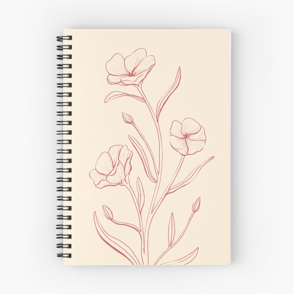 Item preview, Linum Usitratissimum Botanical Illustration designed and sold by Mel-Mas-Stoband.