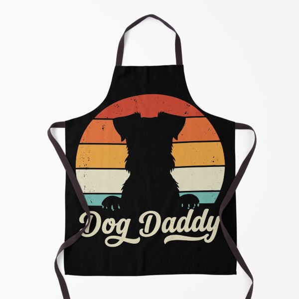 Item preview, Vintage Dog Daddy Retro Sunset Silhouette designed and sold by Imaginationbeyond.