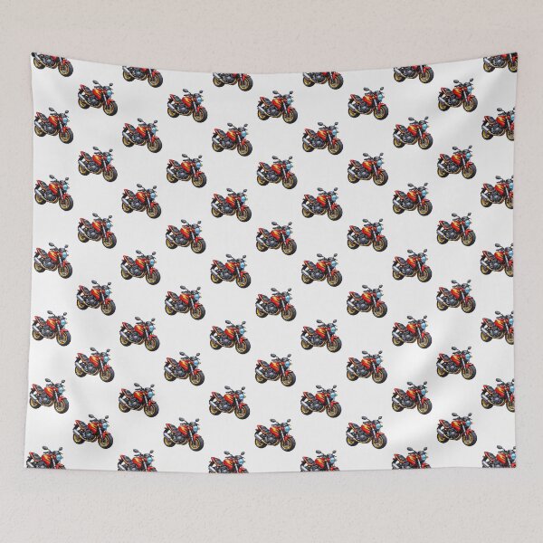 Item preview, Cartoon Motorcycle designed and sold by ArtQueen777.