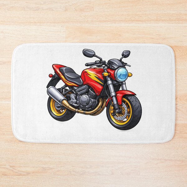 Item preview, Cartoon Motorcycle designed and sold by ArtQueen777.