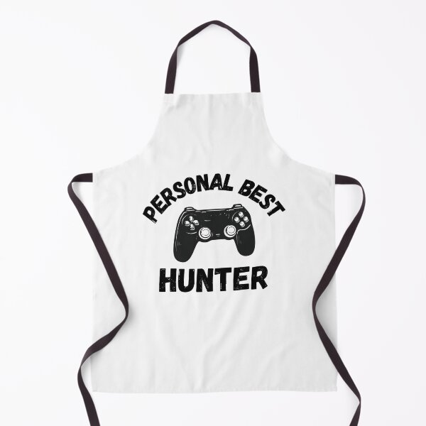 Item preview, Personal Best Hunter – Vintage Gamer Controller Quote Design designed and sold by PHRASEandSTYLE.