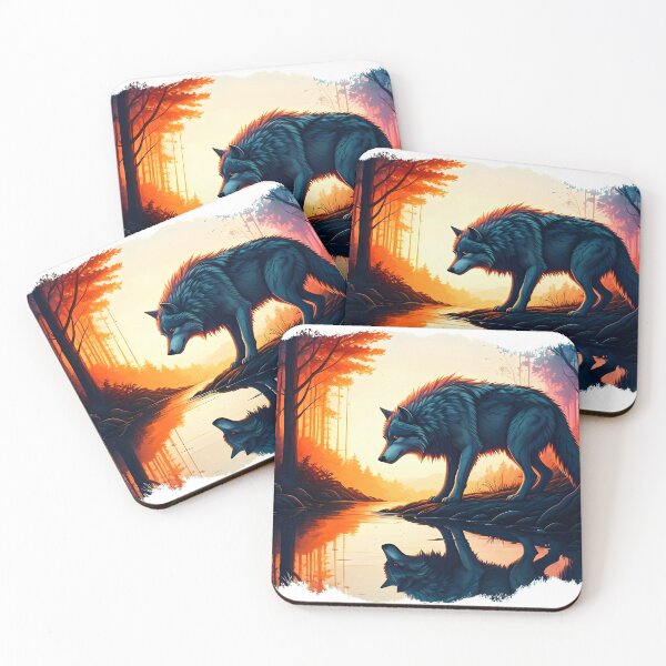 Item preview, Wolf, Ai Generated Art  designed and sold by ACC .
