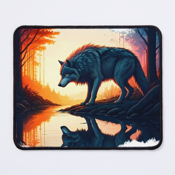 Item preview, Wolf, Ai Generated Art  designed and sold by ACC .