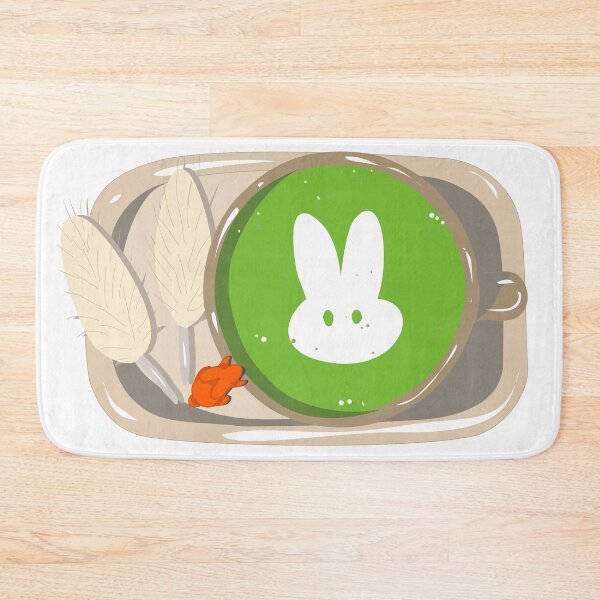 Item preview, Kawaii Bunny Matcha Latte Art - Cozy Green Tea Aesthetic designed and sold by dreamseller88.