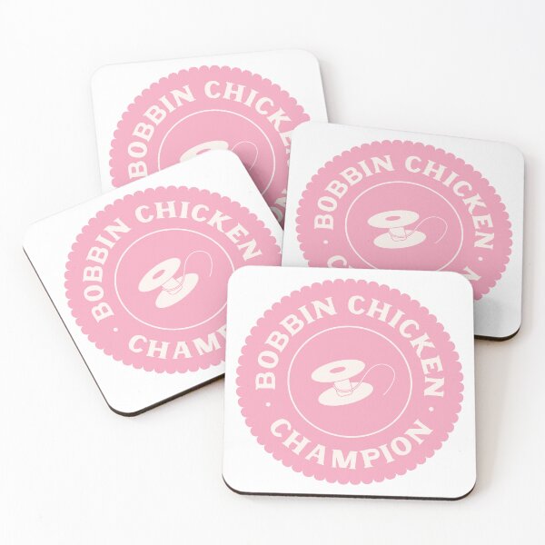 Item preview, Bobbin Chicken - Pink designed and sold by rainytheday.
