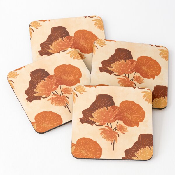 Item preview, Autumn Lotus Garden designed and sold by HillsandSheep.