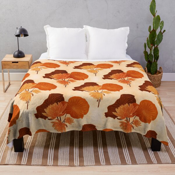 Item preview, Autumn Lotus Garden designed and sold by HillsandSheep.