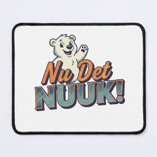 Item preview, Arctic Spirit: Nu Det NUUK! Retro Pop Art designed and sold by InkWeaveShop.