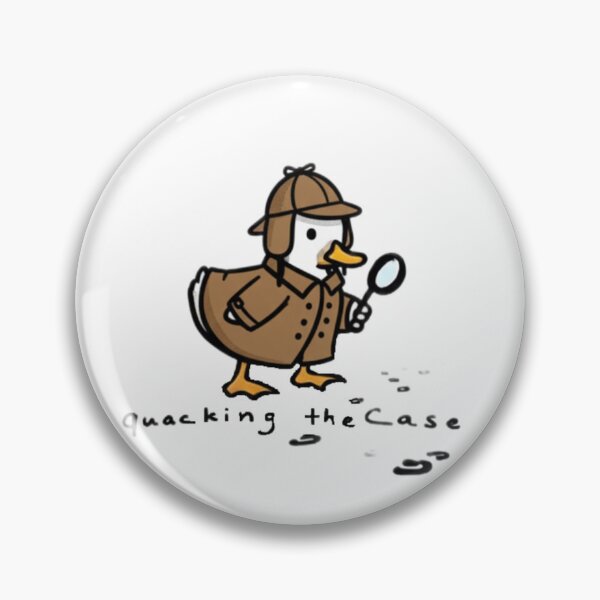 Item preview, Quacking the Case Duck Illustration designed and sold by TinyJoy Studio.