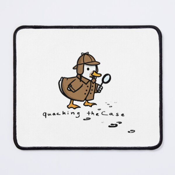 Item preview, Quacking the Case Duck Illustration designed and sold by TinyJoy Studio.