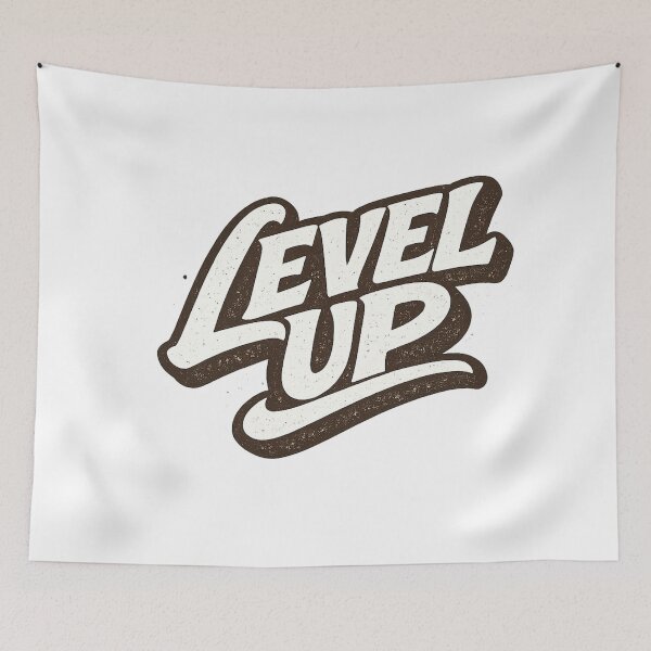 Item preview, Level Up designed and sold by Artistmonkey345.