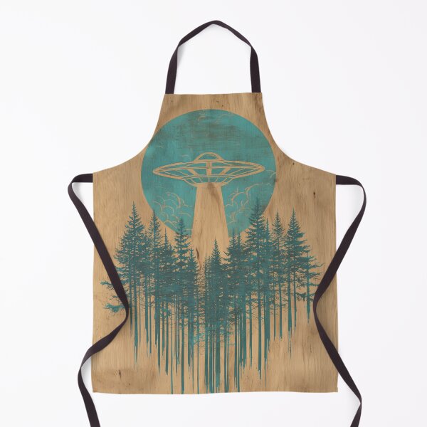 Item preview, UFO Above Pine Forest designed and sold by lautir.
