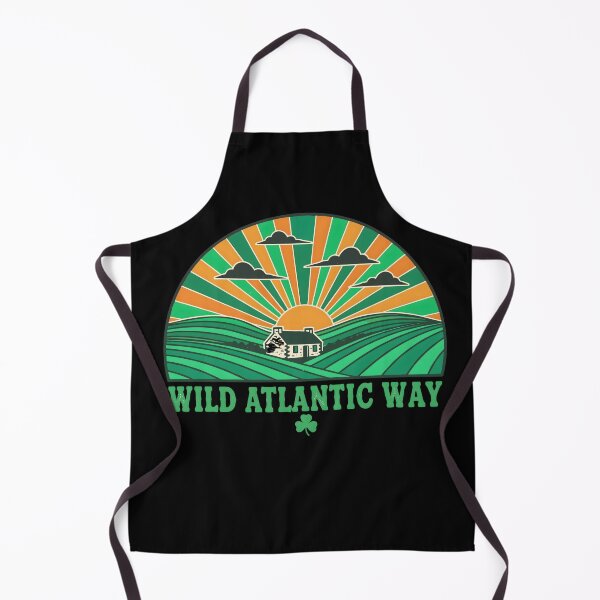 Item preview, Wild Atlantic Way Retro Design Donegal Kerry Galway Mayo Cork Sligo Limerick designed and sold by OliDesigns.