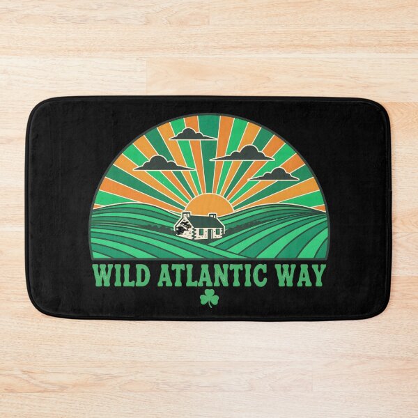 Item preview, Wild Atlantic Way Retro Design Donegal Kerry Galway Mayo Cork Sligo Limerick designed and sold by OliDesigns.