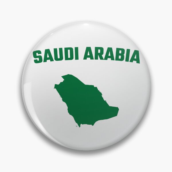 Item preview, Saudi Arabia Pride - Classic Green Map Silhouette designed and sold by mashmosh.