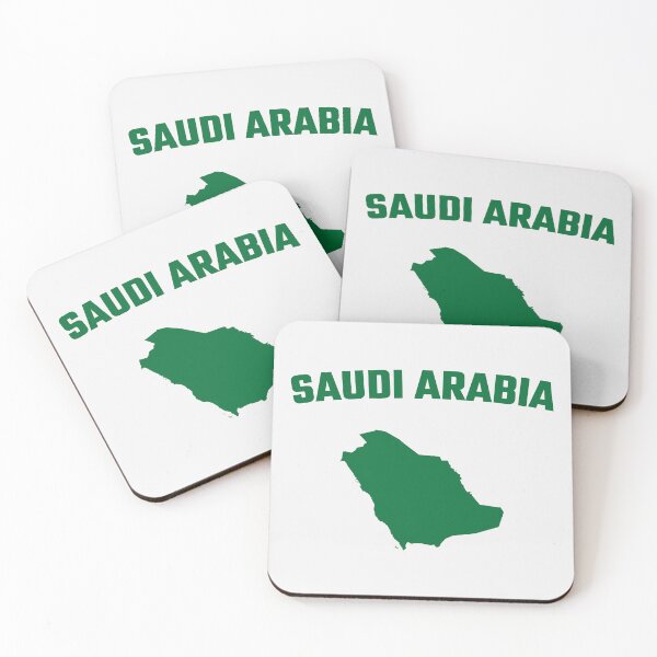 Item preview, Saudi Arabia Pride - Classic Green Map Silhouette designed and sold by mashmosh.