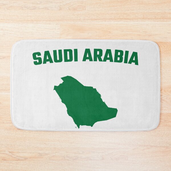 Item preview, Saudi Arabia Pride - Classic Green Map Silhouette designed and sold by mashmosh.