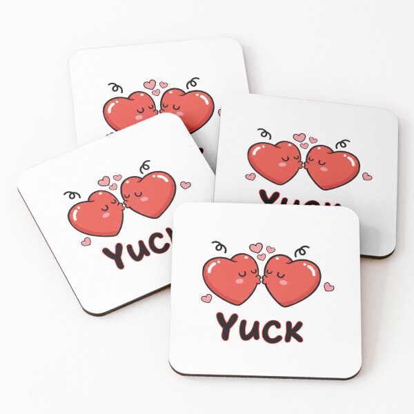 Item preview, Two Hearts Kissing Immature Sarcasm designed and sold by Tees And Wear.