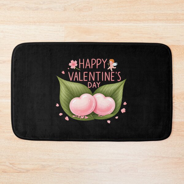 Item preview, Pink Heart Mochi Love - Japanese Valentine Dessert designed and sold by Sitred123.