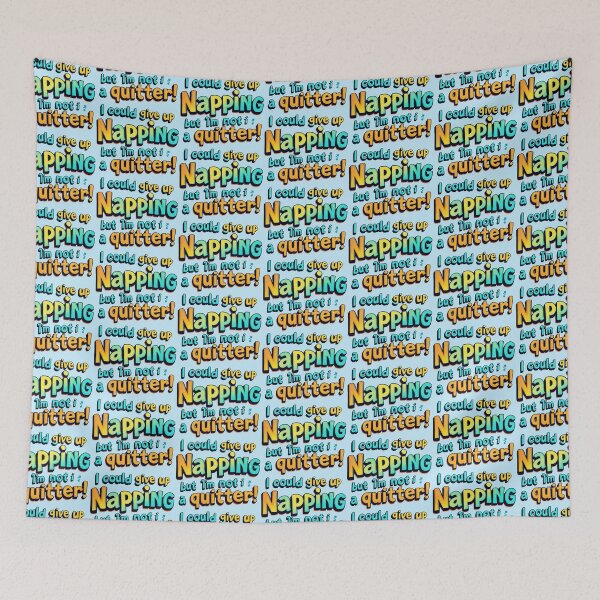 Item preview, Sarcastic Napping Design Could Give Up Sleep Not A Quitter designed and sold by SholoStudio.