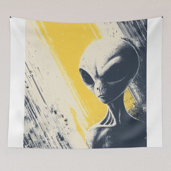 Item preview, Ethereal Alien Portrait designed and sold by lautir.